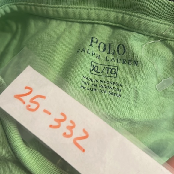 Green Polo Ralph Lauren Tee - Picture 3 of 3